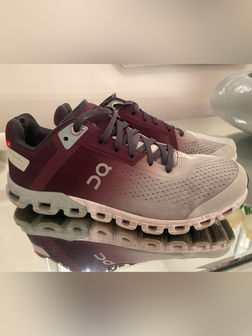 On Running Cloudflow 3.0 Mulberry Mineral Grey (Women's size 7)
